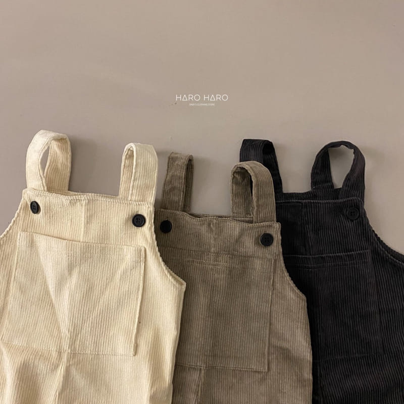 HARO HARO - Korean Children Fashion - #Kfashion4kids - Feeling Suspender Pants - 4