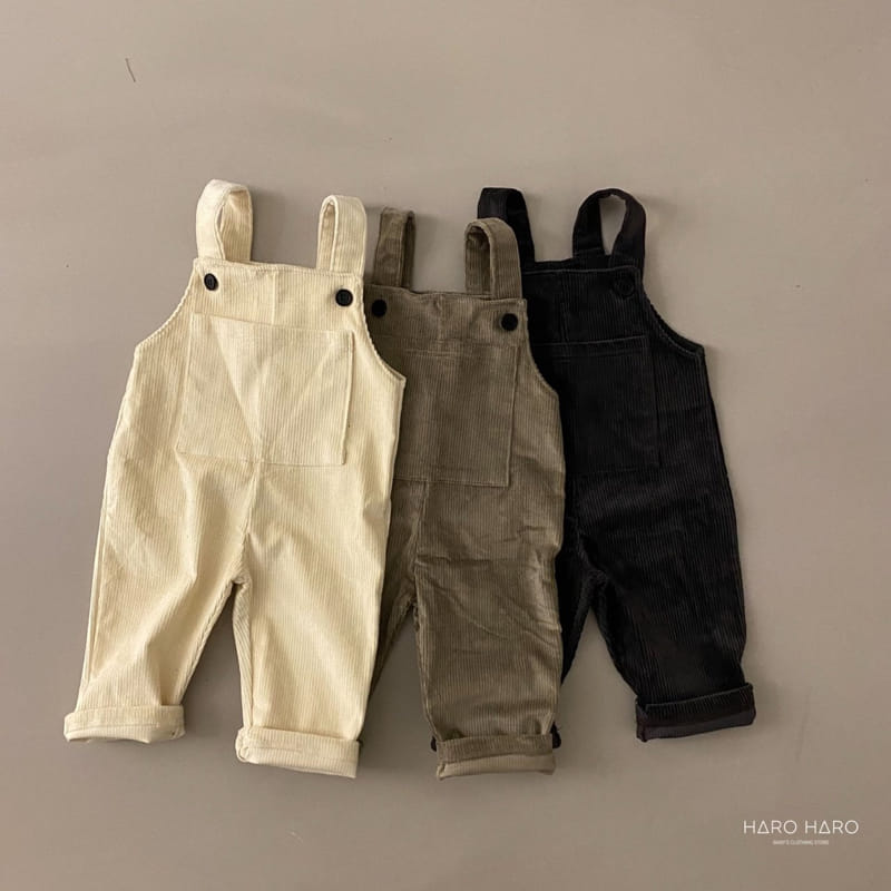 HARO HARO - Korean Children Fashion - #Kfashion4kids - Feeling Suspender Pants - 5