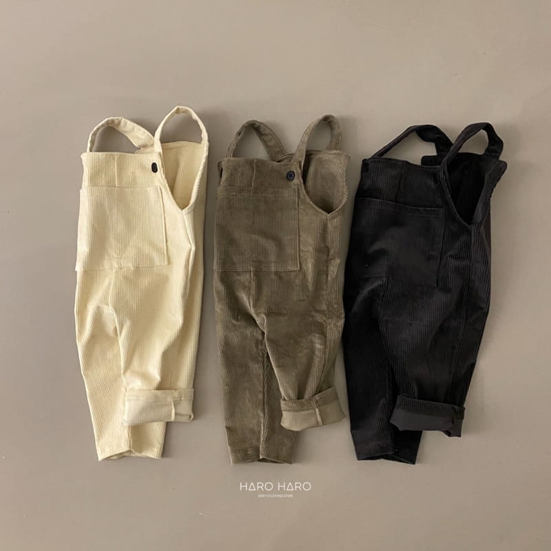 HARO HARO - Korean Children Fashion - #Kfashion4kids - Feeling Suspender Pants - 6