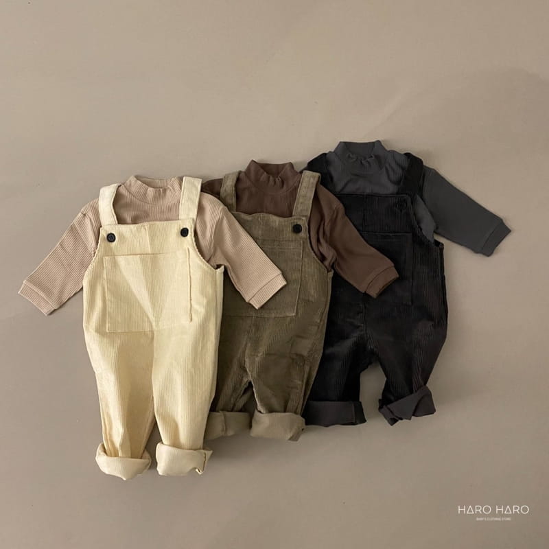 HARO HARO - Korean Children Fashion - #Kfashion4kids - Feeling Suspender Pants - 7