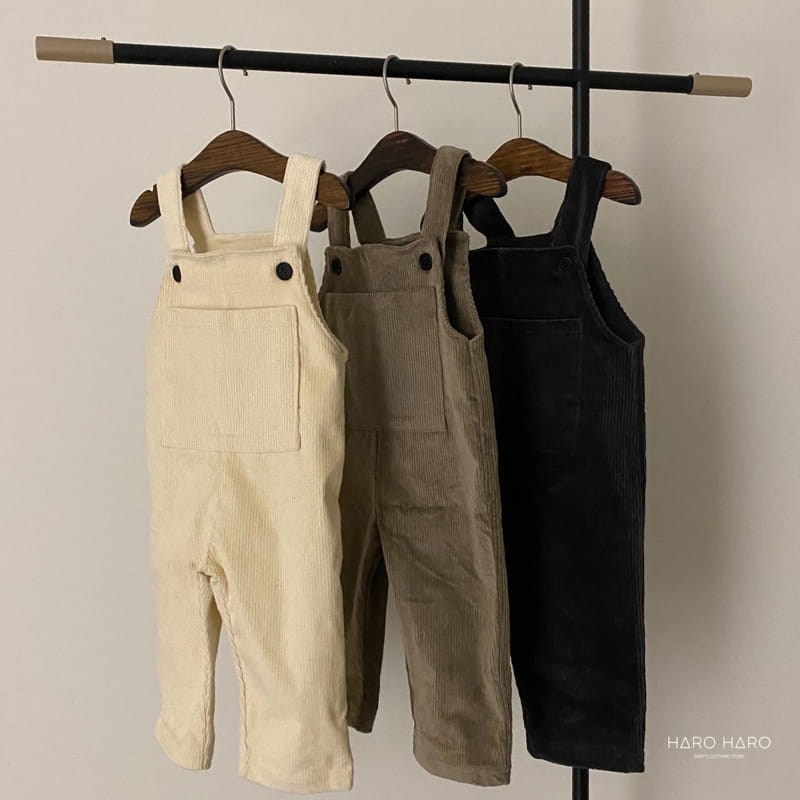 HARO HARO - Korean Children Fashion - #Kfashion4kids - Feeling Suspender Pants - 8