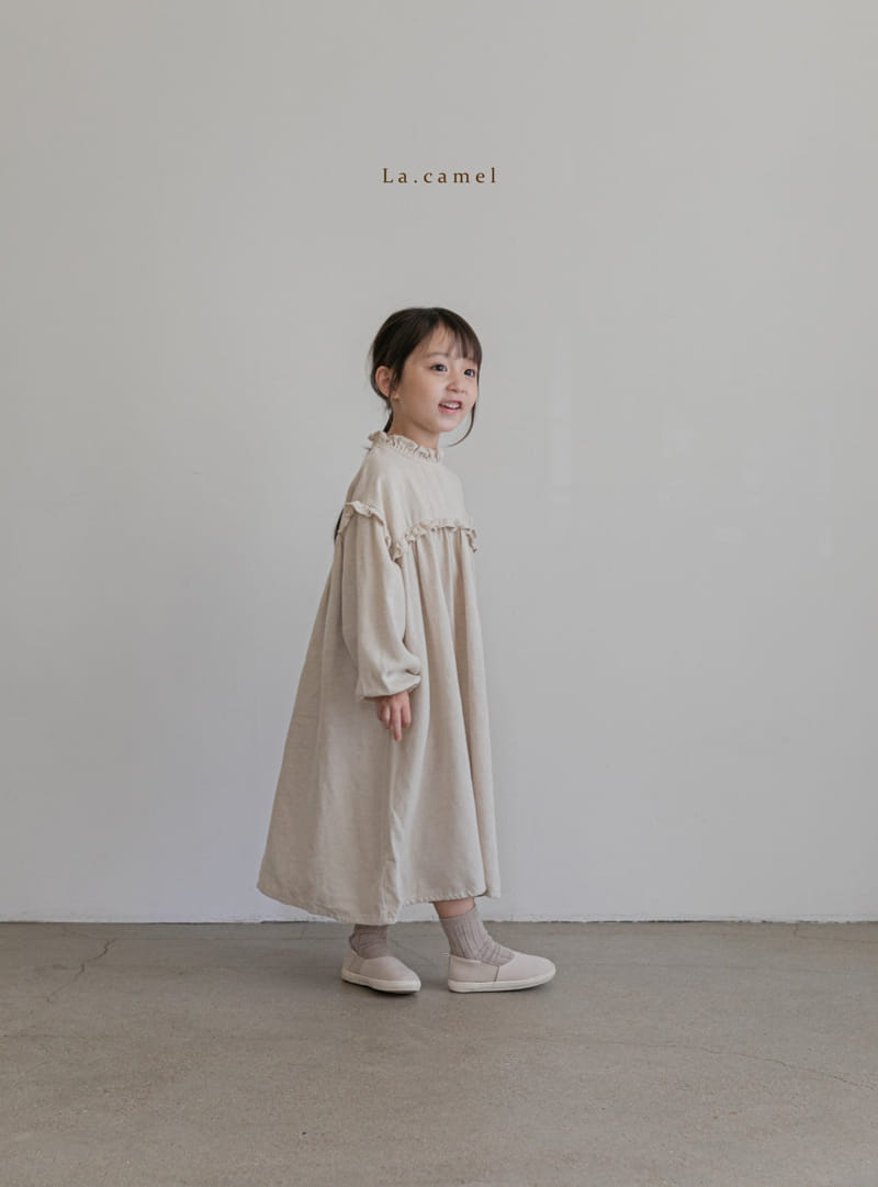 LA CAMEL - Korean Children Fashion - #Kfashion4kids - Pompom One-piece - 12