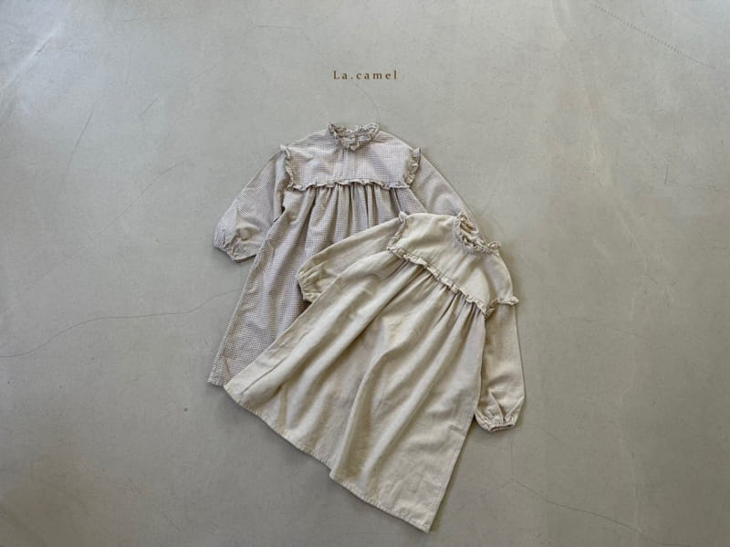LA CAMEL - Korean Children Fashion - #Kfashion4kids - Pompom One-piece - 4