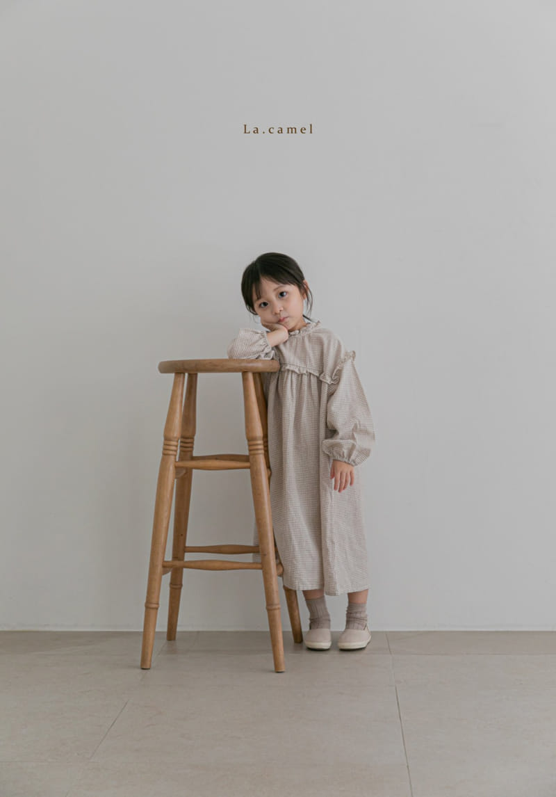 LA CAMEL - Korean Children Fashion - #Kfashion4kids - Pompom One-piece - 5
