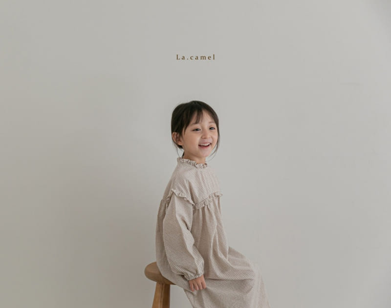 LA CAMEL - Korean Children Fashion - #Kfashion4kids - Pompom One-piece - 7