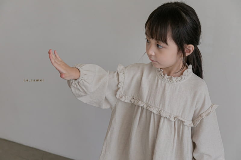 LA CAMEL - Korean Children Fashion - #Kfashion4kids - Pompom One-piece - 8