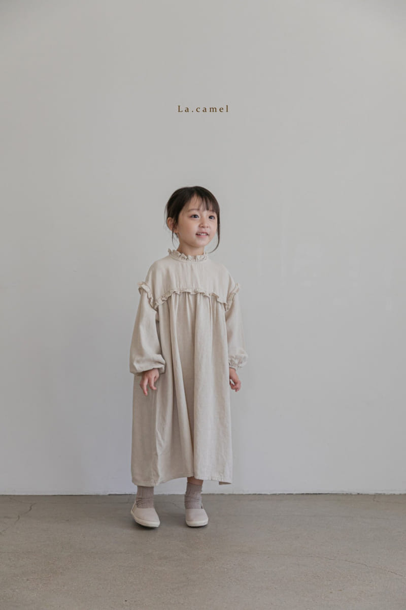 LA CAMEL - Korean Children Fashion - #Kfashion4kids - Pompom One-piece - 9