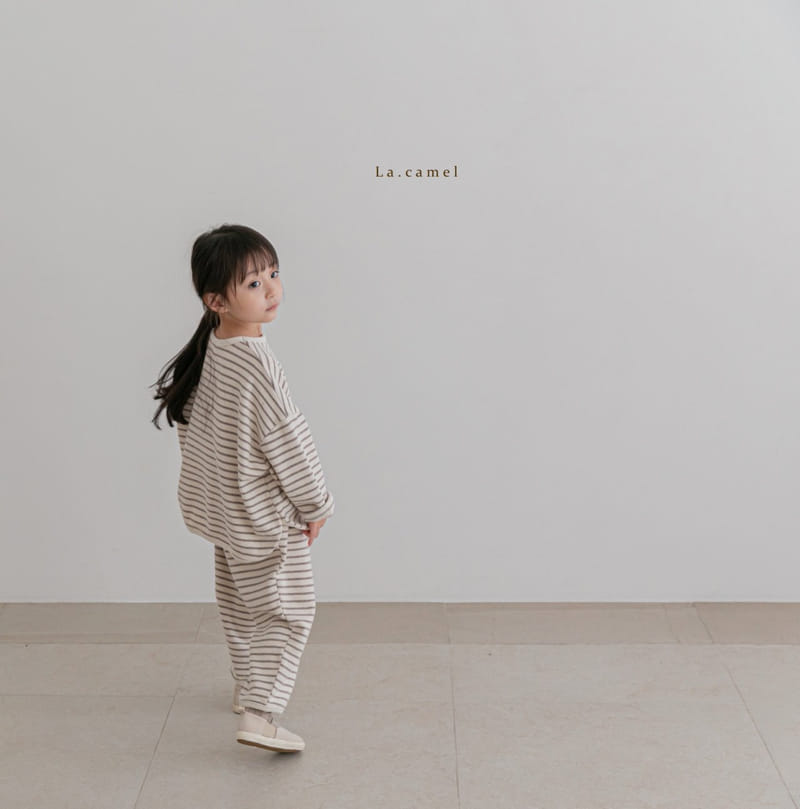 LA CAMEL - Korean Children Fashion - #Kfashion4kids - Muffin Top Bottom Set - 10