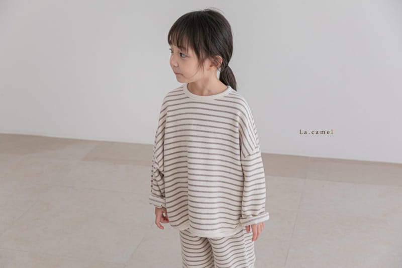 LA CAMEL - Korean Children Fashion - #Kfashion4kids - Muffin Top Bottom Set - 3