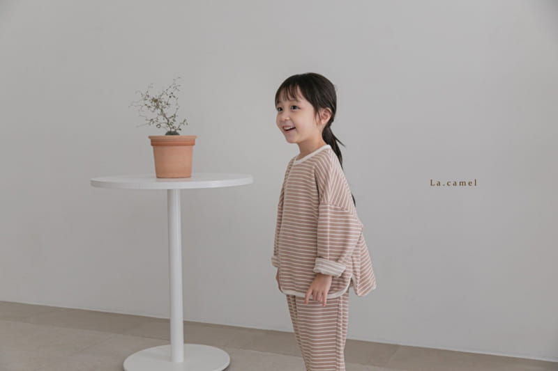 LA CAMEL - Korean Children Fashion - #Kfashion4kids - Muffin Top Bottom Set - 6