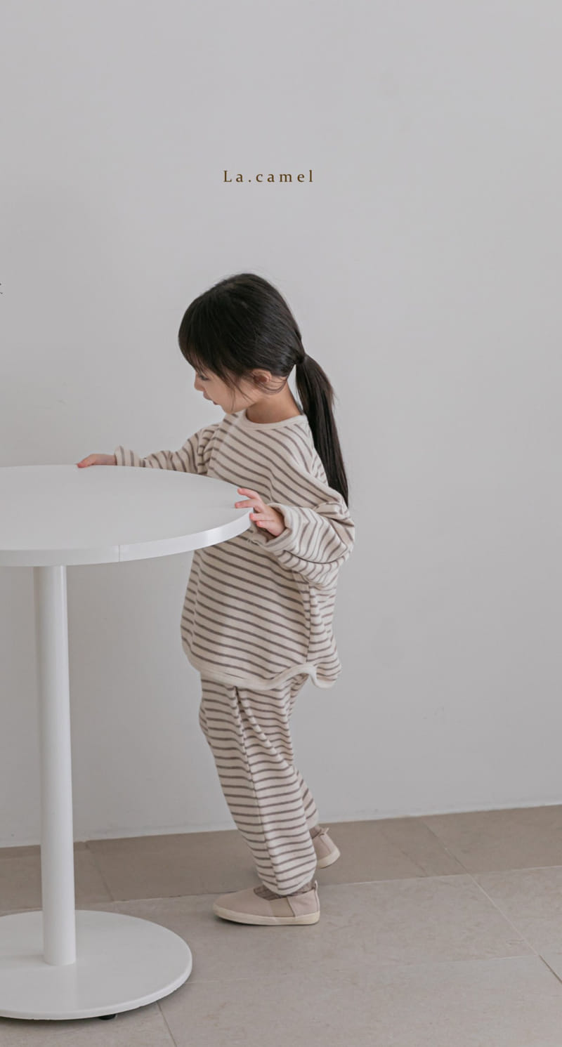 LA CAMEL - Korean Children Fashion - #Kfashion4kids - Muffin Top Bottom Set - 7