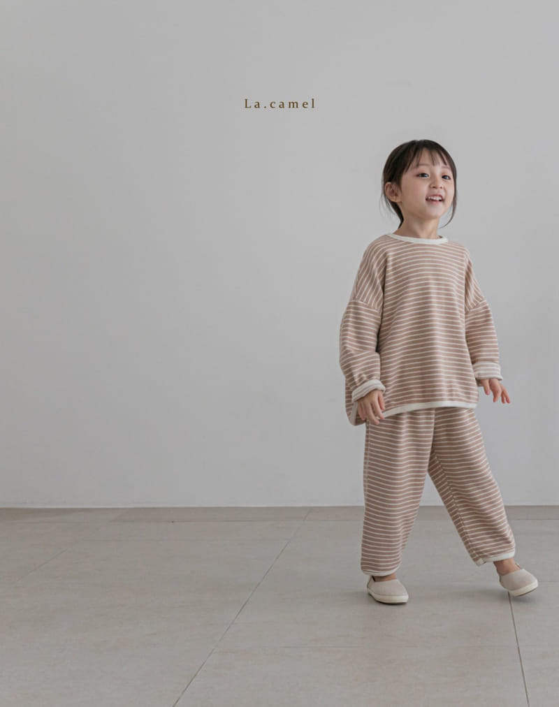 LA CAMEL - Korean Children Fashion - #Kfashion4kids - Muffin Top Bottom Set - 9