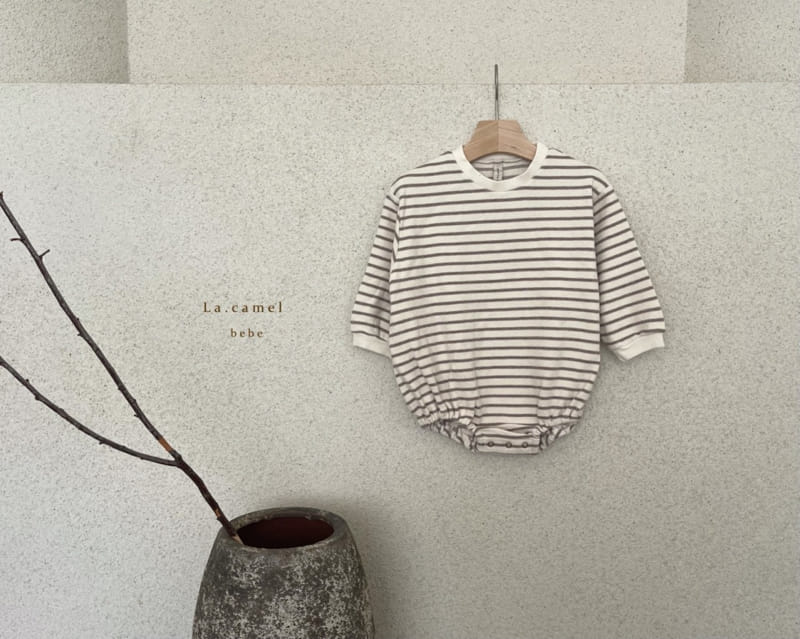 LA CAMEL - Korean Children Fashion - #Kfashion4kids - Muffin Romper - 12