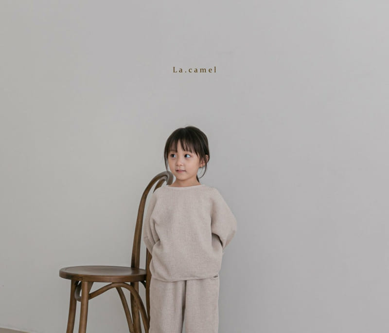 LA CAMEL - Korean Children Fashion - #Kfashion4kids - Baguette Top Bottom Set - 10