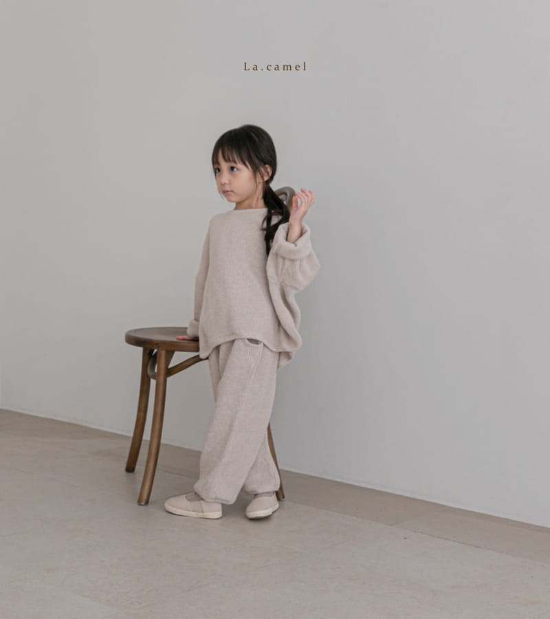 LA CAMEL - Korean Children Fashion - #Kfashion4kids - Baguette Top Bottom Set - 11