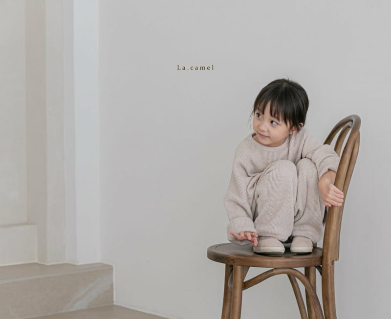 LA CAMEL - Korean Children Fashion - #Kfashion4kids - Baguette Top Bottom Set - 12