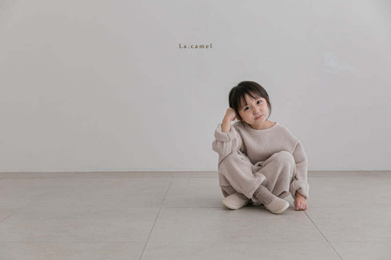 LA CAMEL - Korean Children Fashion - #Kfashion4kids - Baguette Top Bottom Set - 7