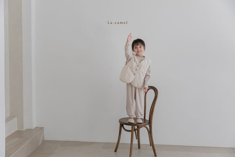 LA CAMEL - Korean Children Fashion - #Kfashion4kids - Vera Top Bottom Set - 11