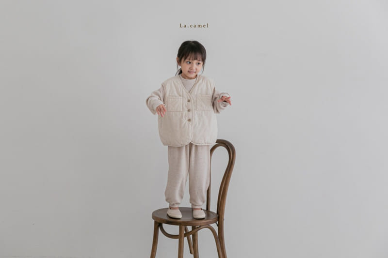 LA CAMEL - Korean Children Fashion - #Kfashion4kids - Vera Top Bottom Set - 12