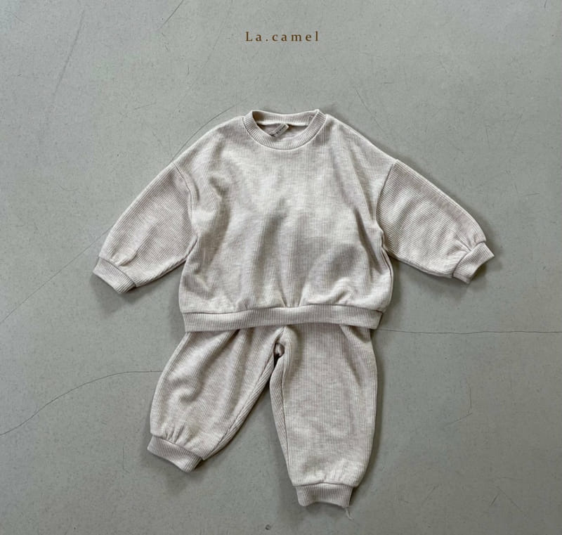 LA CAMEL - Korean Children Fashion - #Kfashion4kids - Vera Top Bottom Set - 5