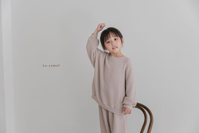 LA CAMEL - Korean Children Fashion - #Kfashion4kids - Olive Top Bottom Set - 11