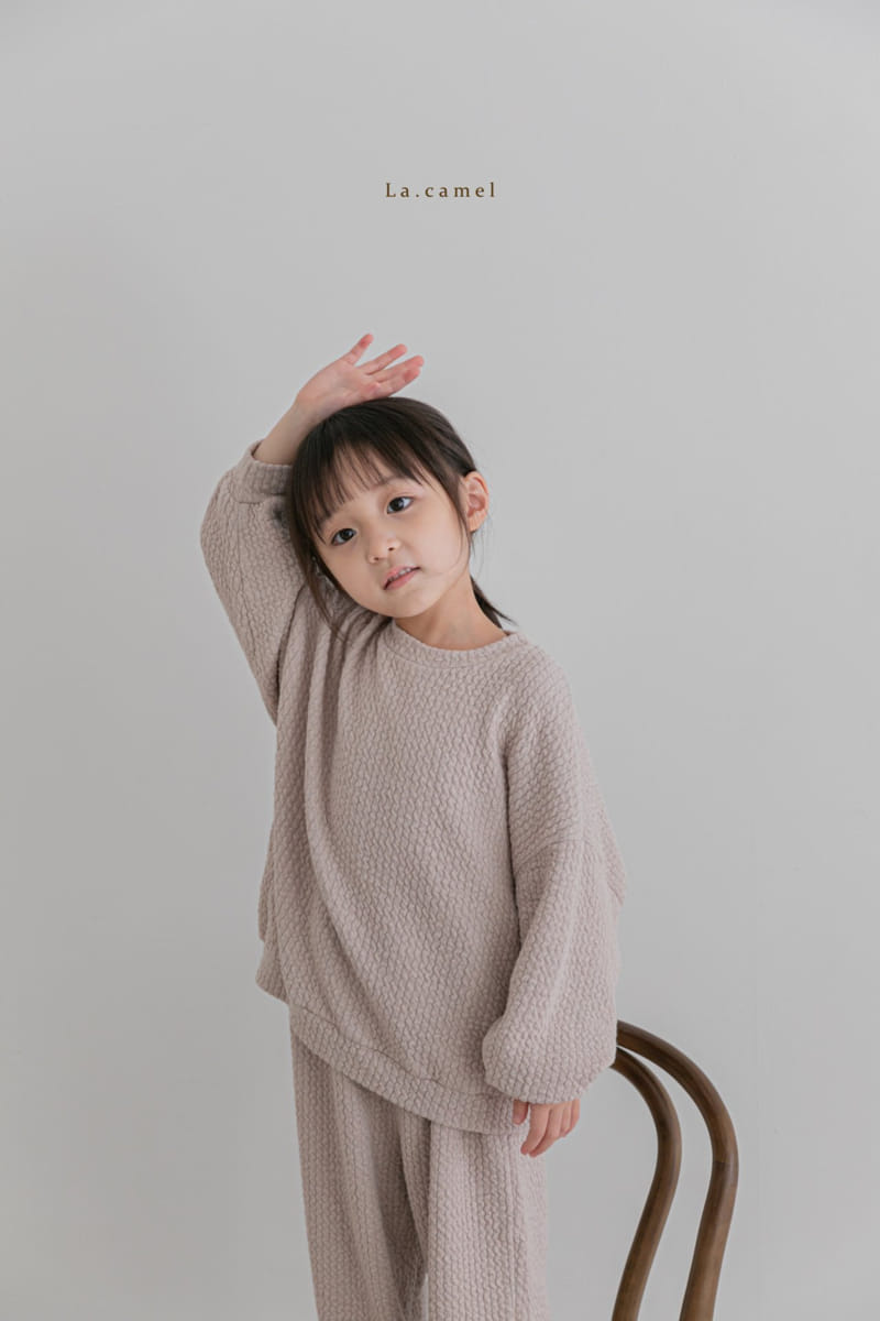 LA CAMEL - Korean Children Fashion - #Kfashion4kids - Olive Top Bottom Set - 4