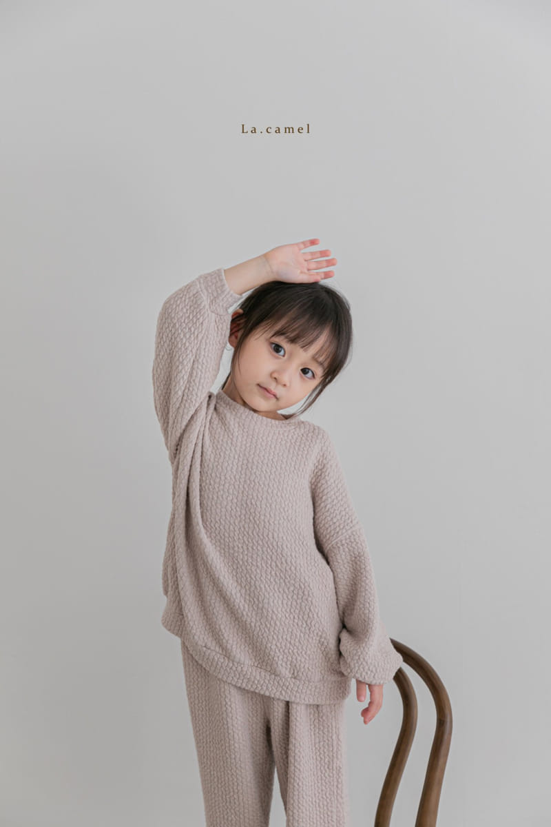 LA CAMEL - Korean Children Fashion - #Kfashion4kids - Olive Top Bottom Set - 8
