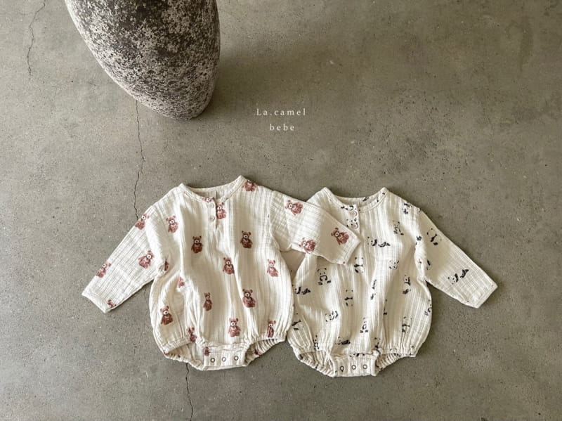 LA CAMEL - Korean Children Fashion - #Kfashion4kids - Cozy Romper - 4