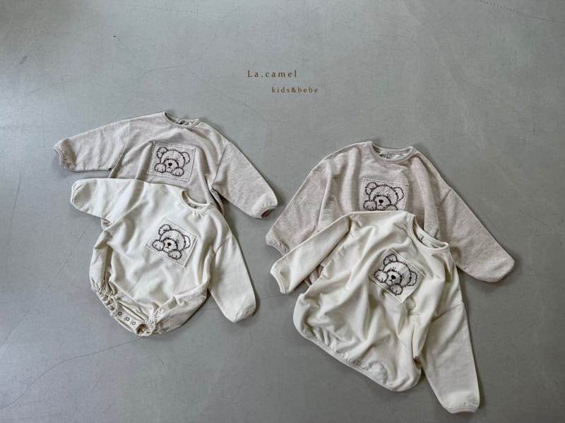 LA CAMEL - Korean Children Fashion - #Kfashion4kids - Toto Embroidery Tee - 4