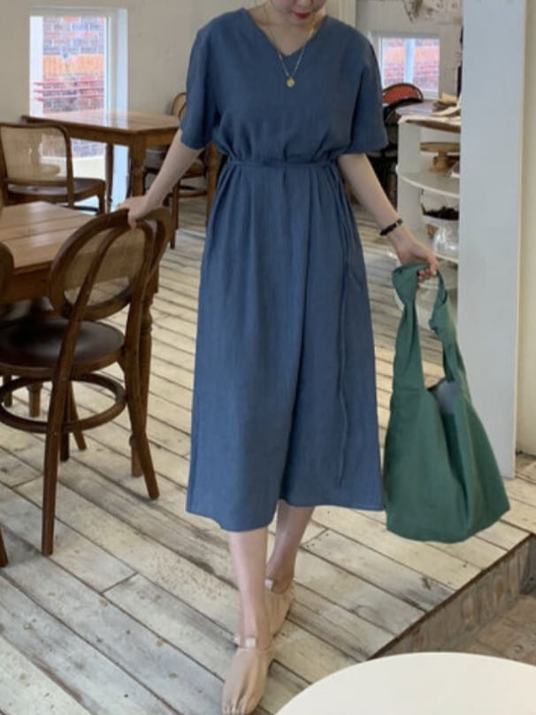 LANEWOOD - Korean Children Fashion - #Kfashion4kids - Wrinkle One-piece