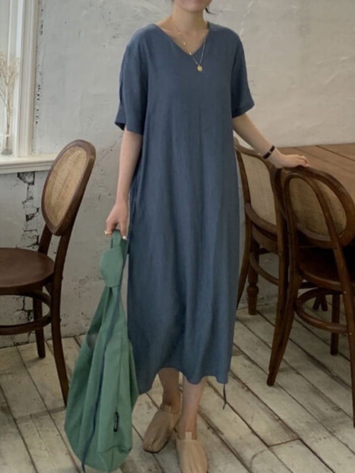 LANEWOOD - Korean Children Fashion - #Kfashion4kids - Wrinkle One-piece - 2