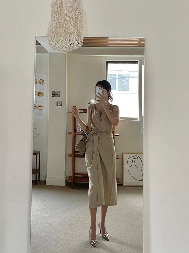 LANEWOOD - Korean Children Fashion - #Kfashion4kids - Twisted Skirt