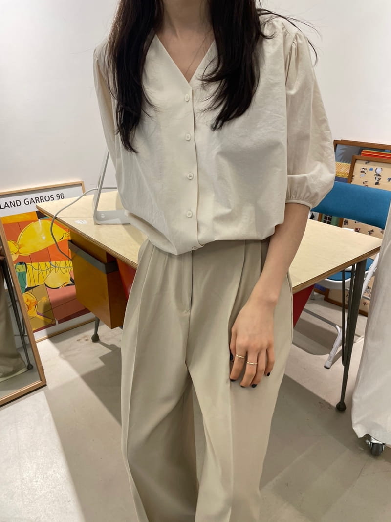 LANEWOOD - Korean Children Fashion - #Kfashion4kids - Natural Blouse - 2