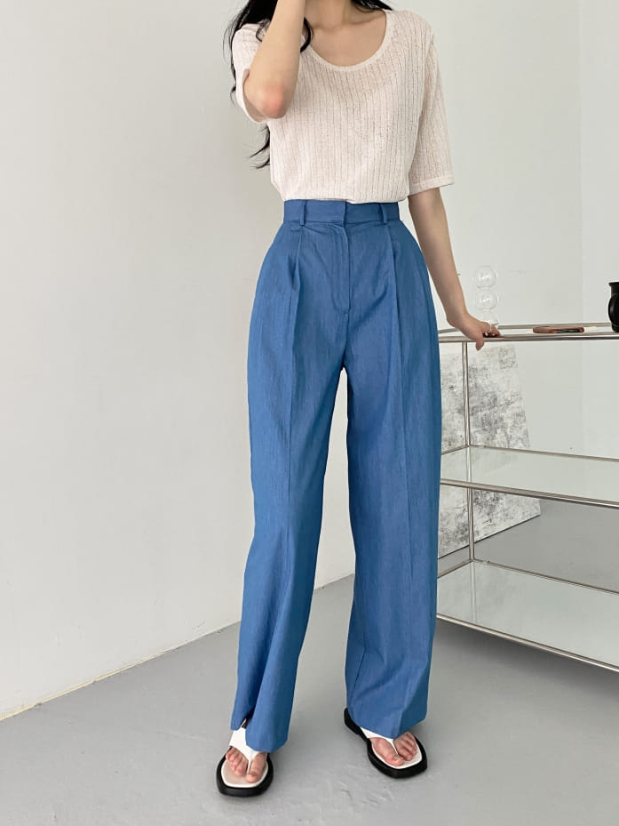 LANEWOOD - Korean Children Fashion - #Kfashion4kids - Blue Pants - 2