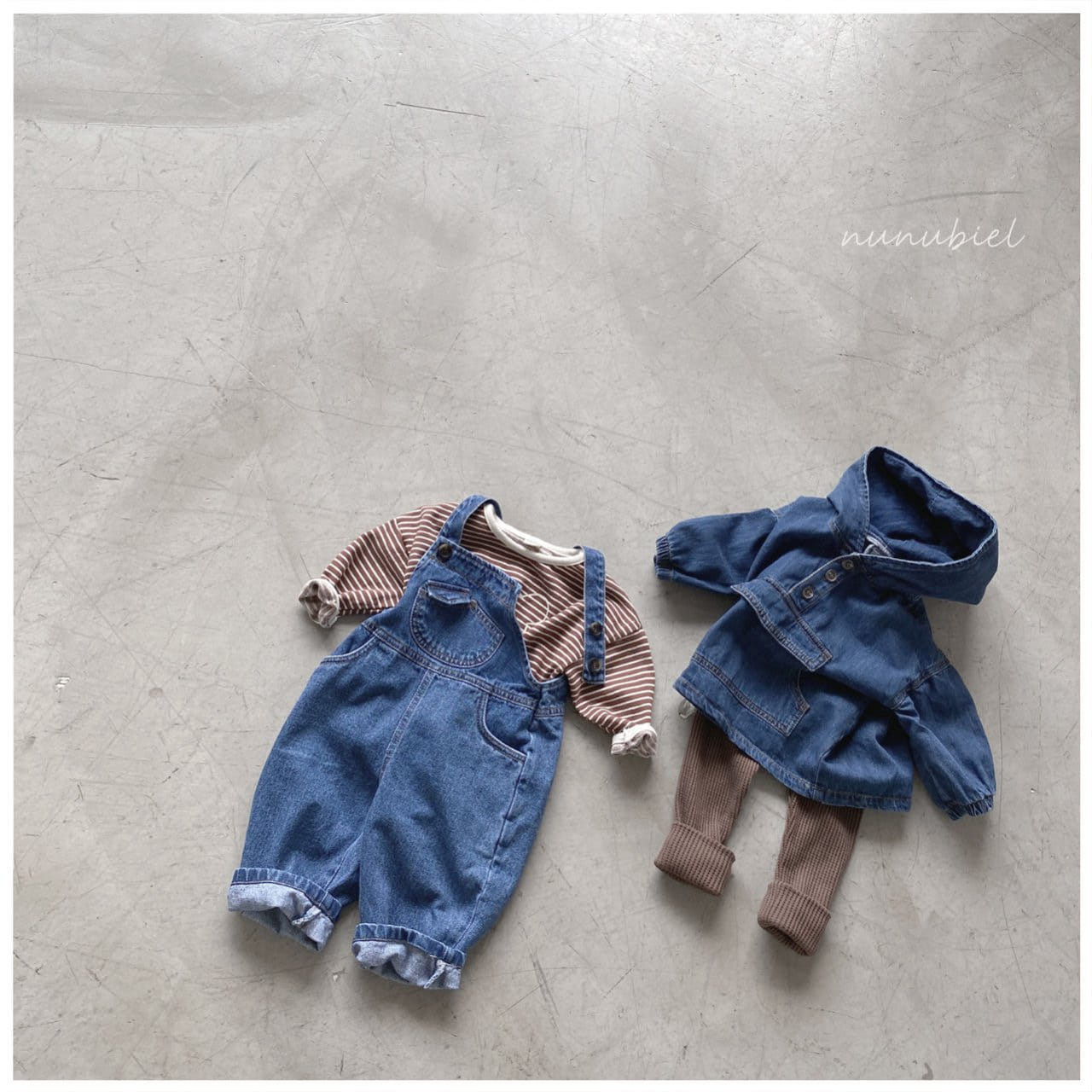 NUNUBIEL - Korean Children Fashion - #Kfashion4kids - Waffle Roll-up Leggings - 7