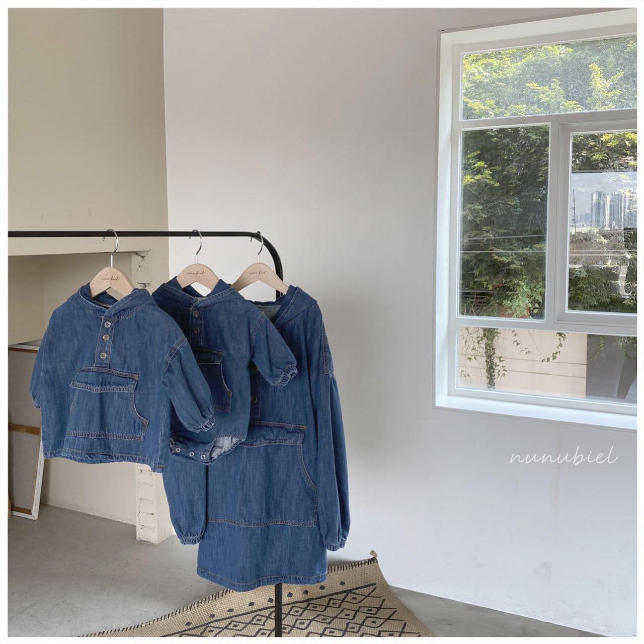 NUNUBIEL - Korean Children Fashion - #Kfashion4kids - Mom Denim Anorak - 5