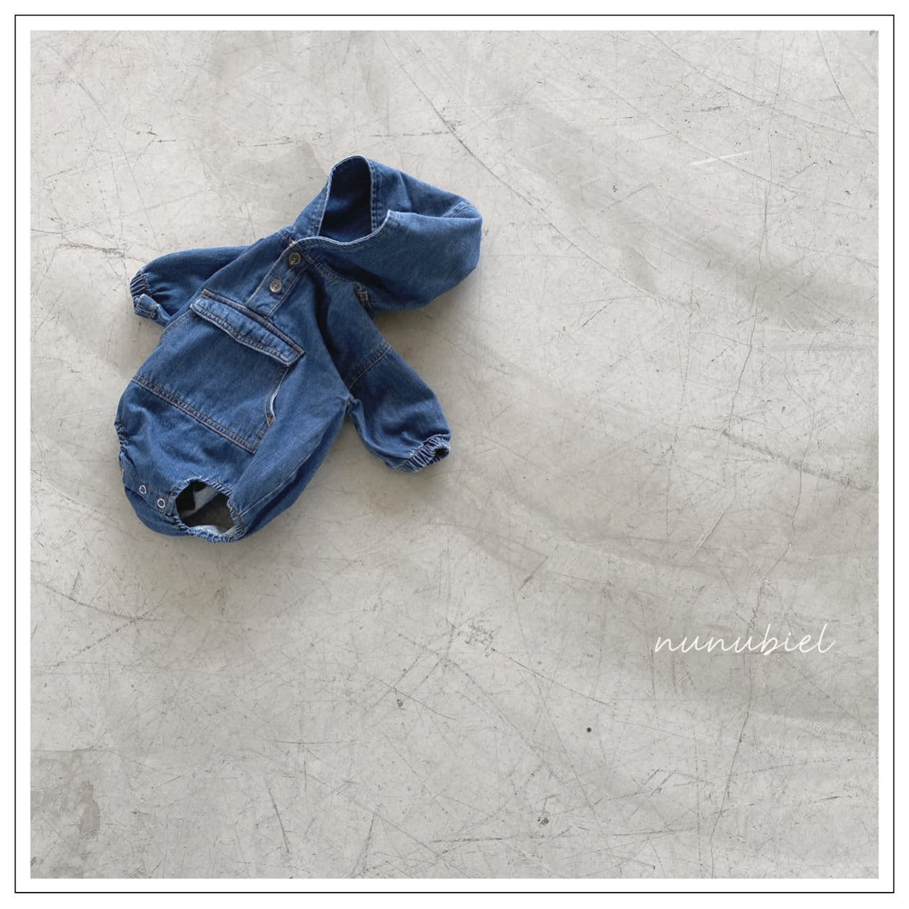 NUNUBIEL - Korean Children Fashion - #Kfashion4kids - Denim Anorak Romper - 2