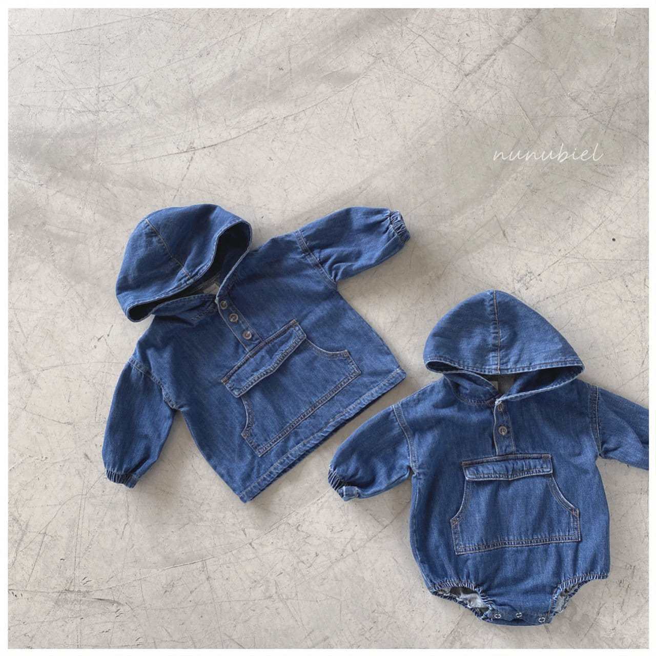 NUNUBIEL - Korean Children Fashion - #Kfashion4kids - Denim Anorak - 4