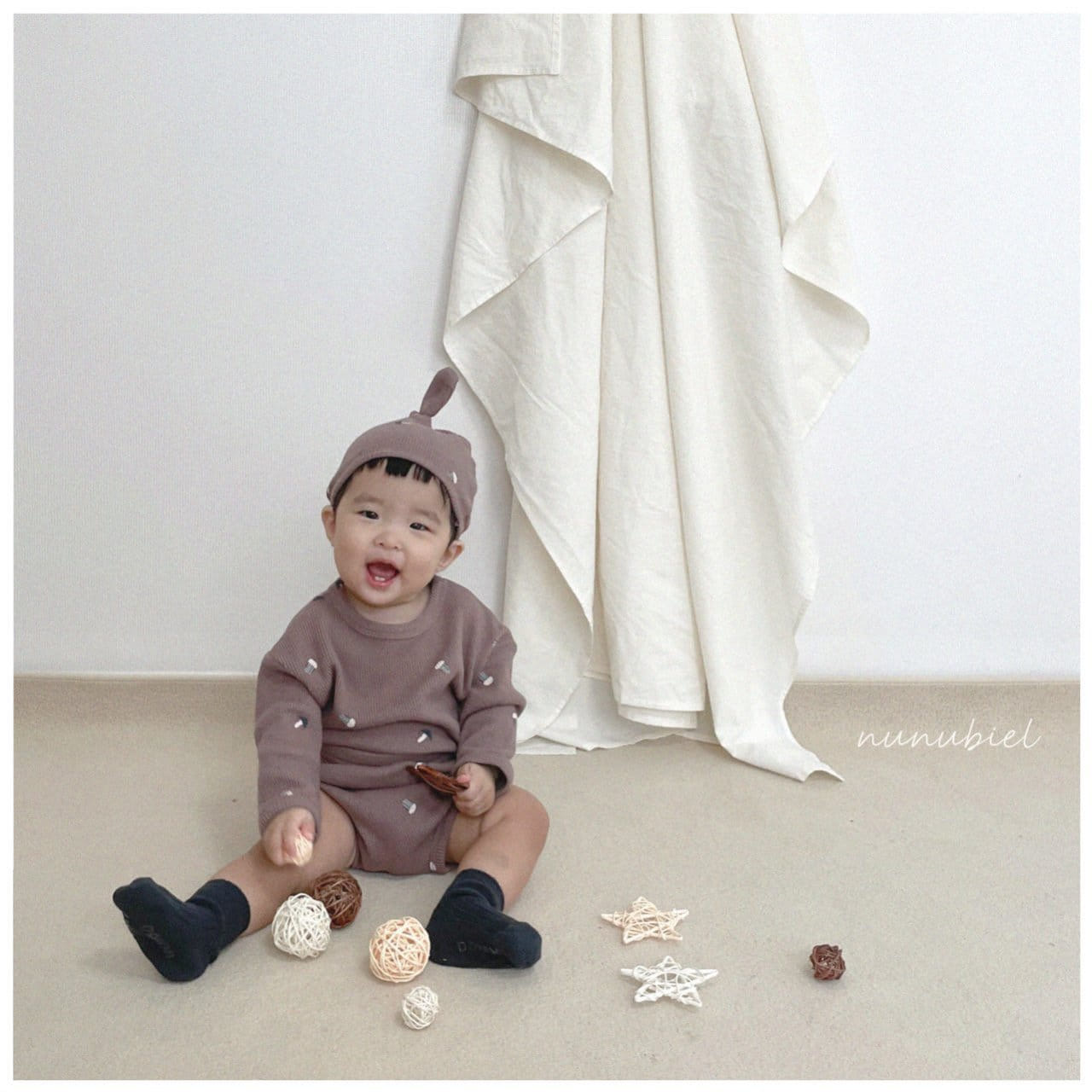 NUNUBIEL - Korean Children Fashion - #Kfashion4kids - Acron Top & Bloomer with Hat - 10