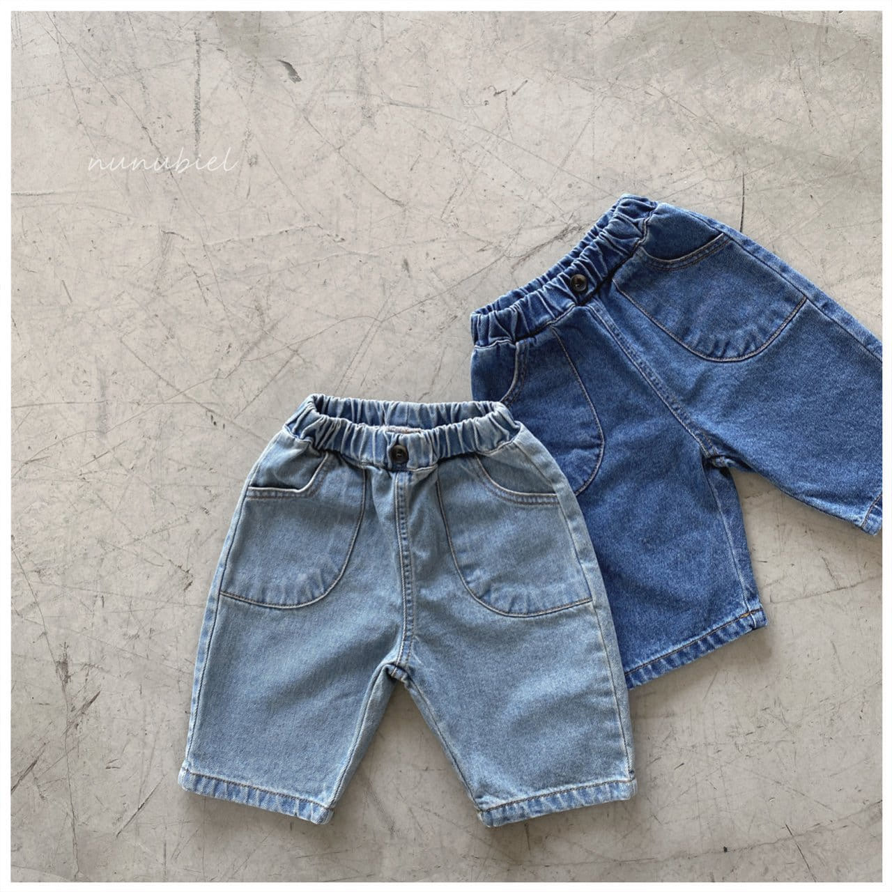 NUNUBIEL - Korean Children Fashion - #Kfashion4kids - Loosefit Denim Pants - 3