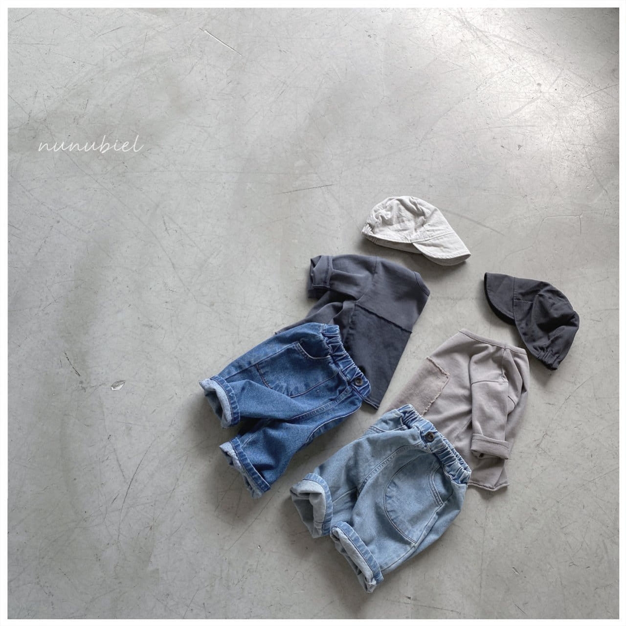 NUNUBIEL - Korean Children Fashion - #Kfashion4kids - Loosefit Denim Pants - 5