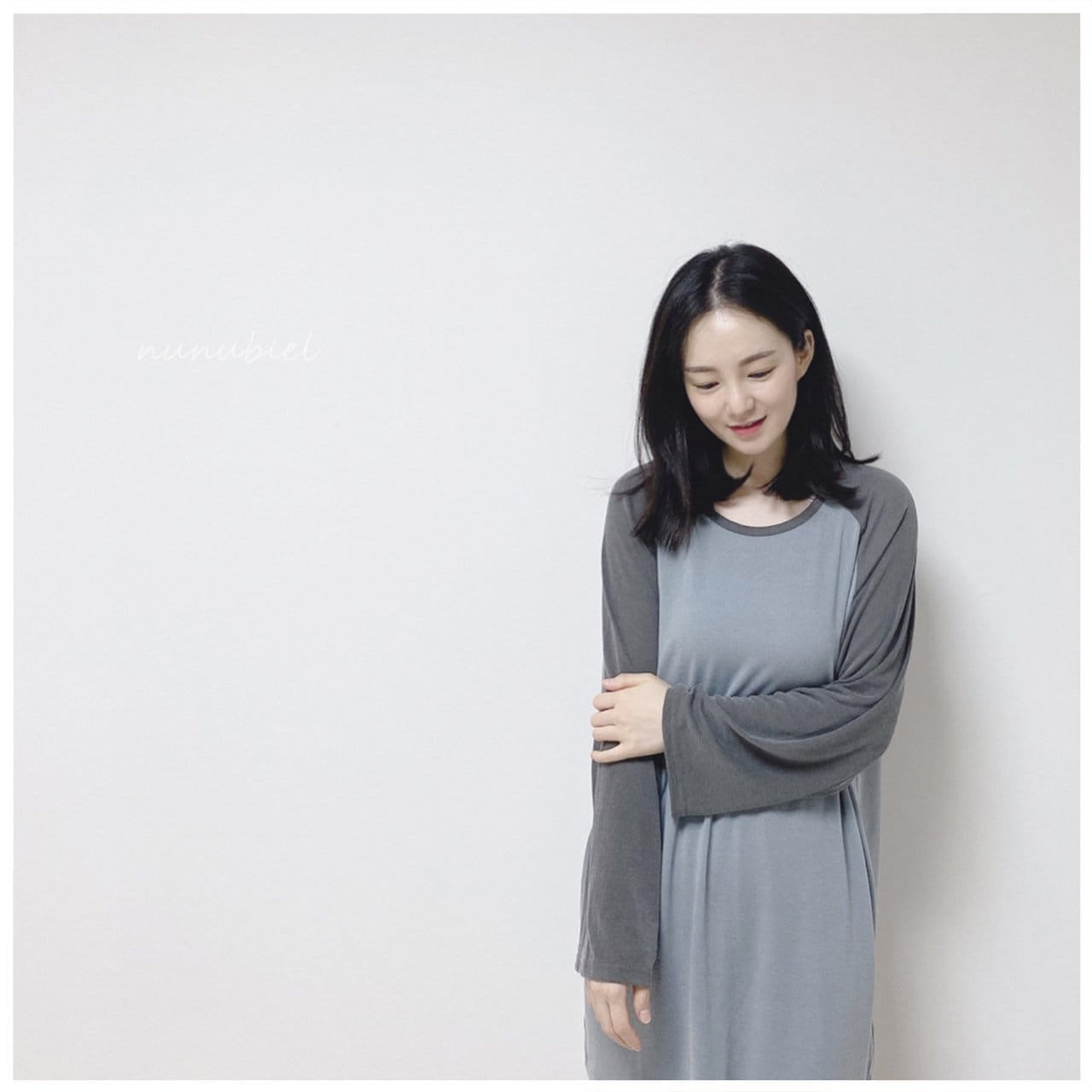 NUNUBIEL - Korean Children Fashion - #Kfashion4kids - Mom Pigment Raglan Tee - 10