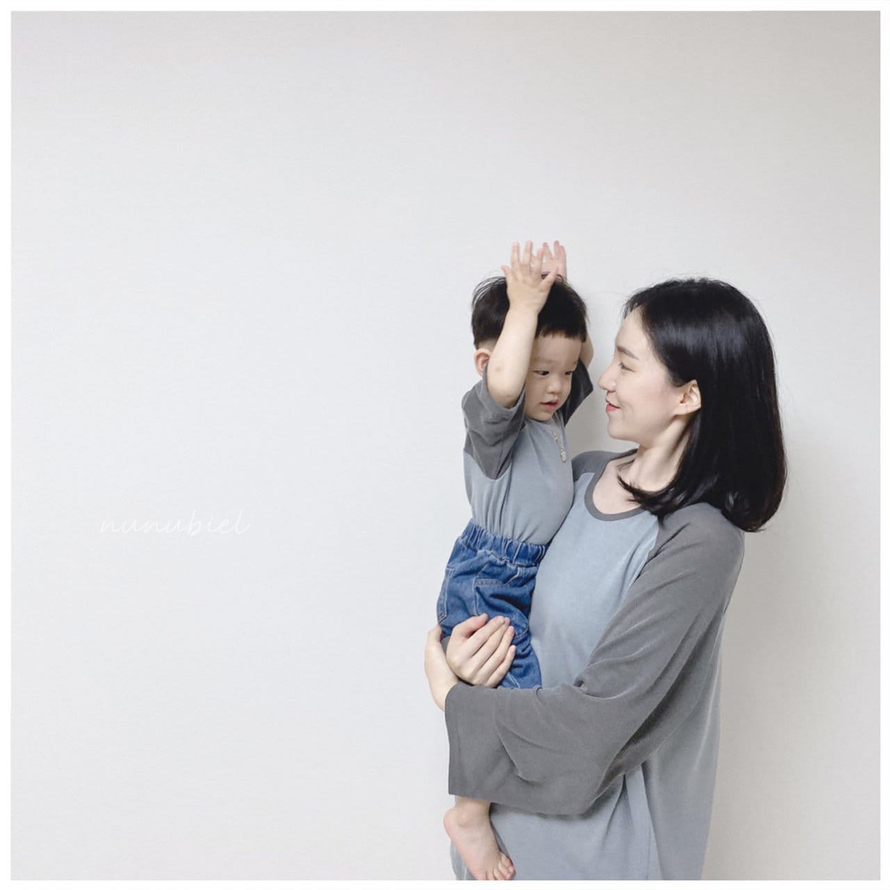 NUNUBIEL - Korean Children Fashion - #Kfashion4kids - Mom Pigment Raglan Tee - 6