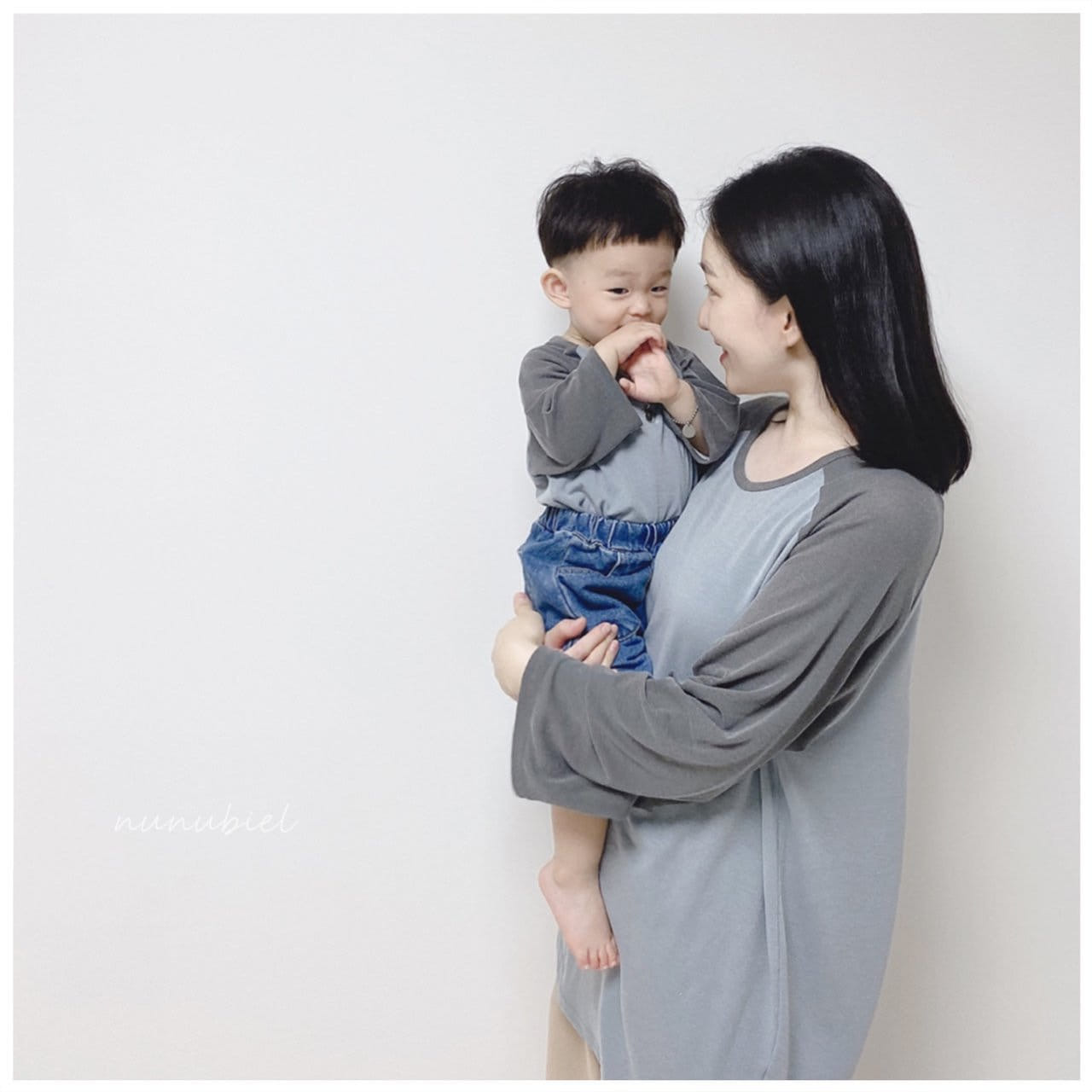 NUNUBIEL - Korean Children Fashion - #Kfashion4kids - Mom Pigment Raglan Tee - 7