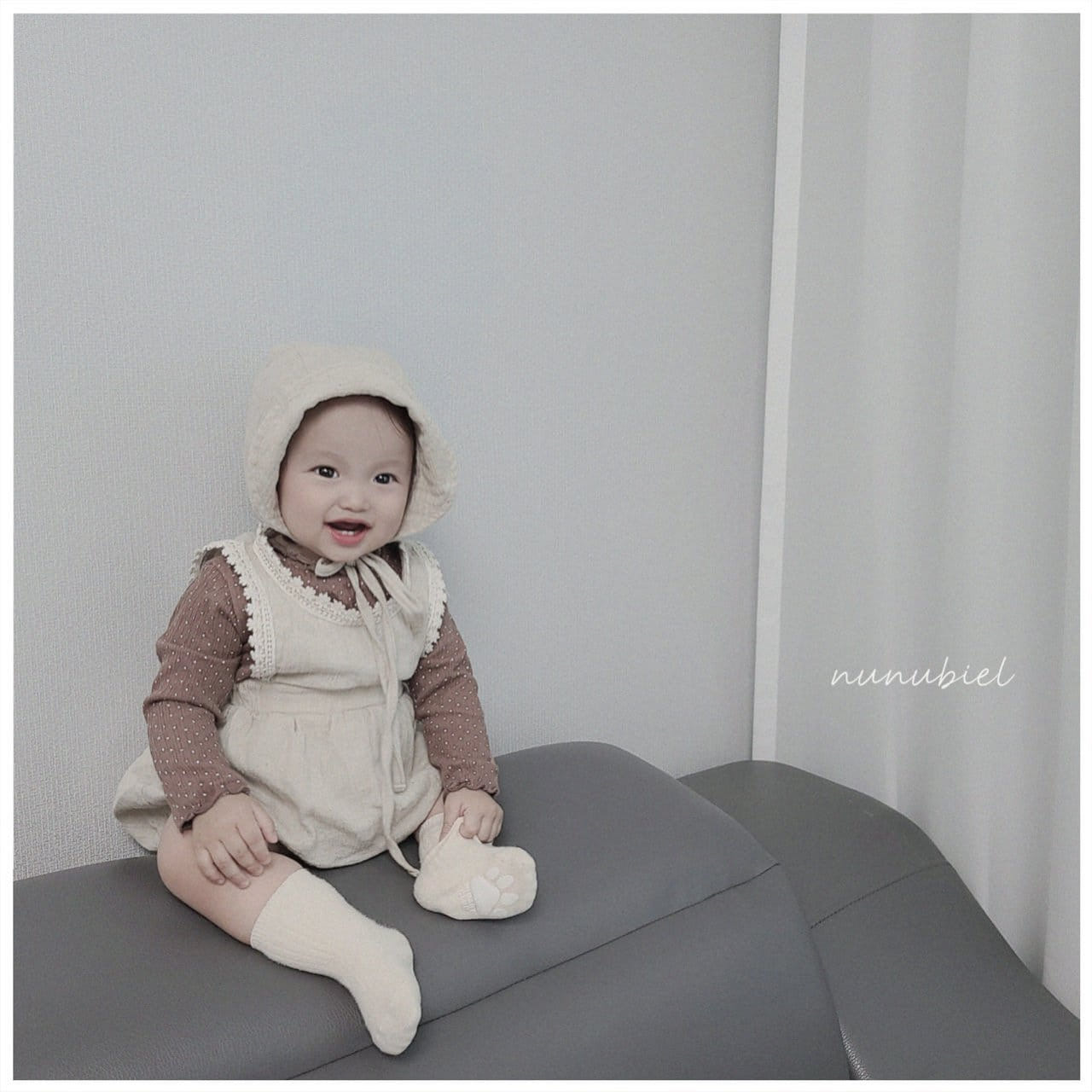 NUNUBIEL - Korean Children Fashion - #Kfashion4kids - Amant Romper with Bonnet - 11