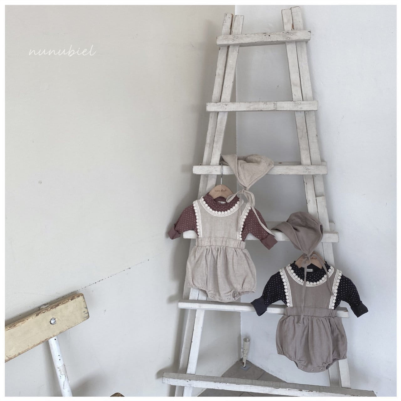 NUNUBIEL - Korean Children Fashion - #Kfashion4kids - Amant Romper with Bonnet - 9