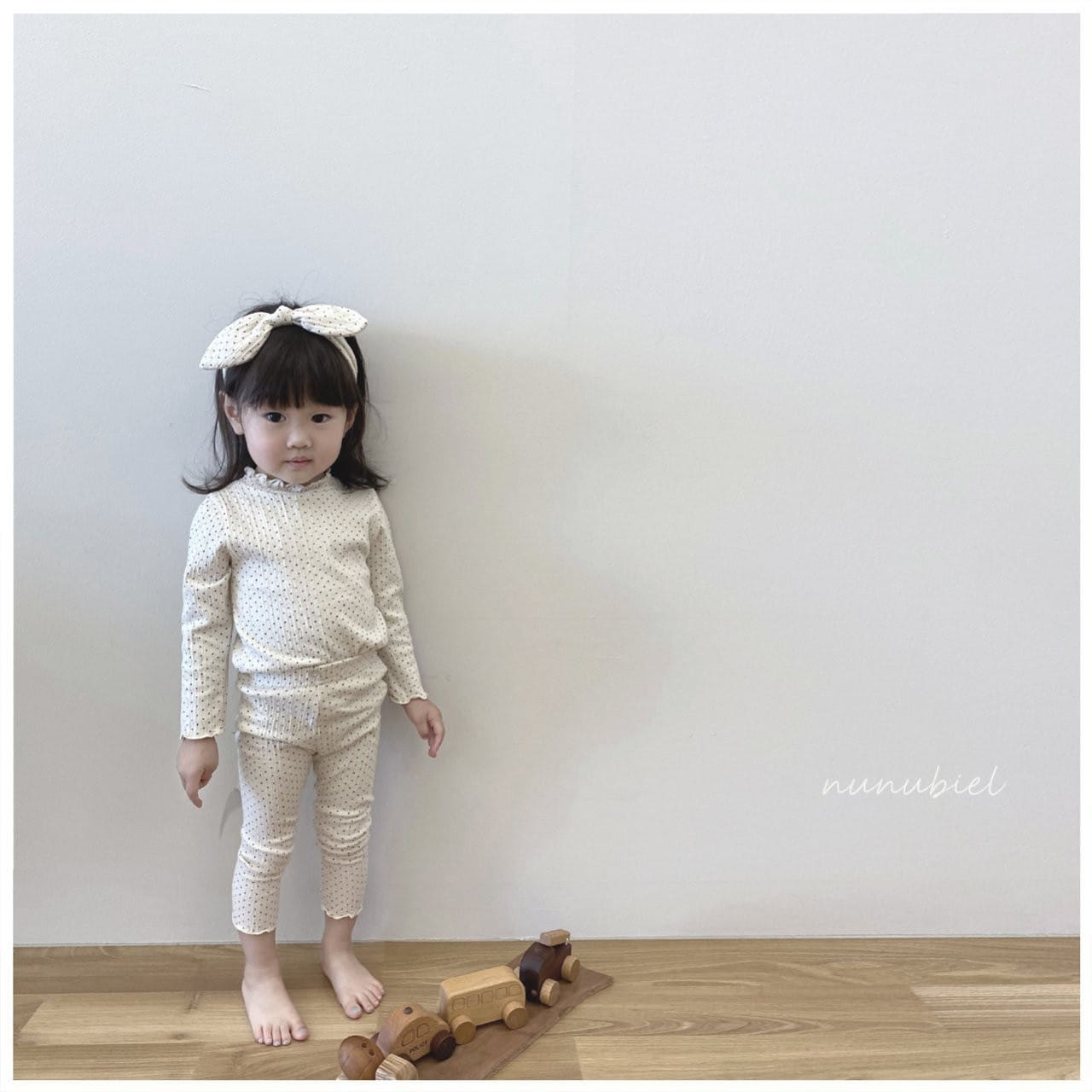 NUNUBIEL - Korean Children Fashion - #Kfashion4kids - Dot Muslin Leggings