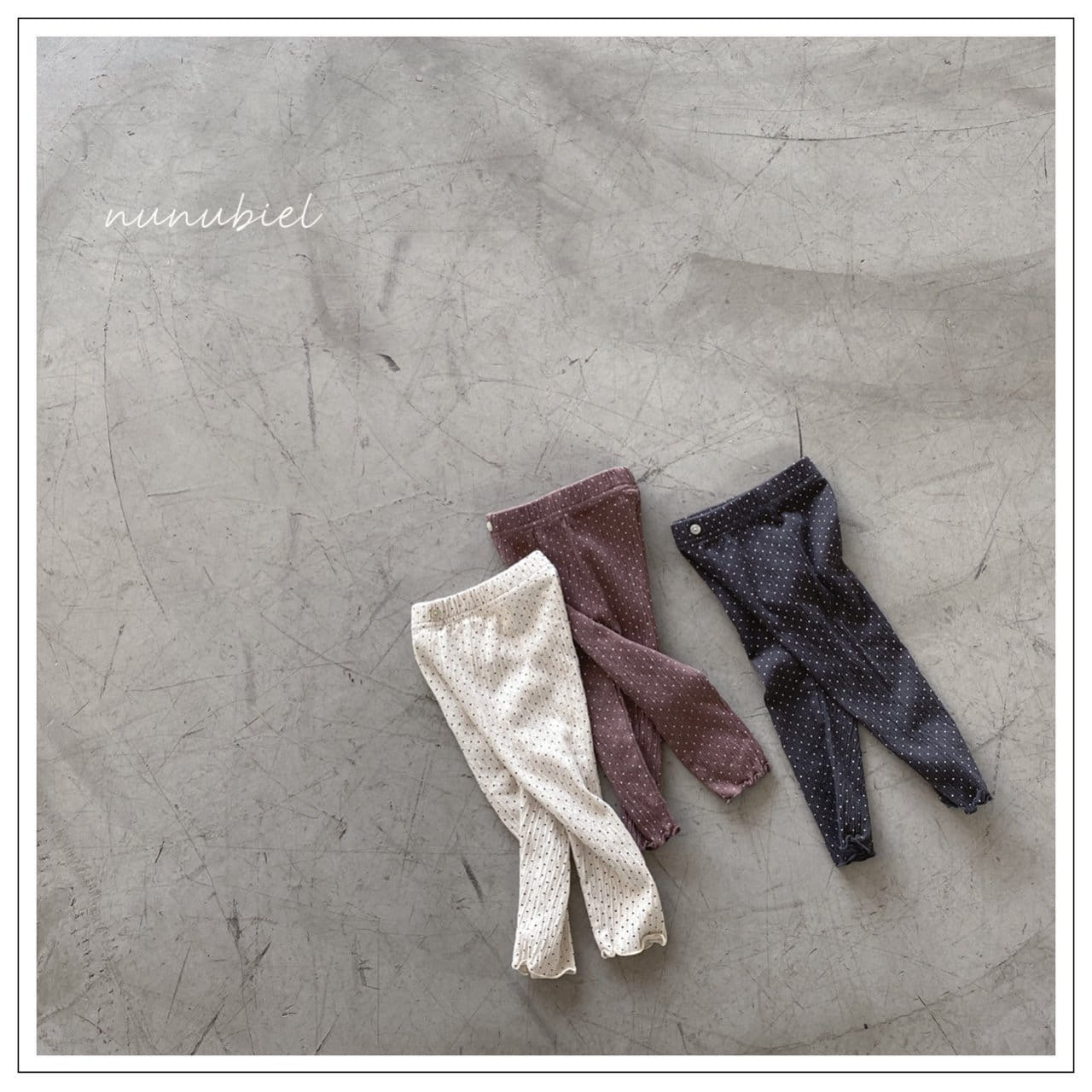 NUNUBIEL - Korean Children Fashion - #Kfashion4kids - Dot Muslin Leggings - 3