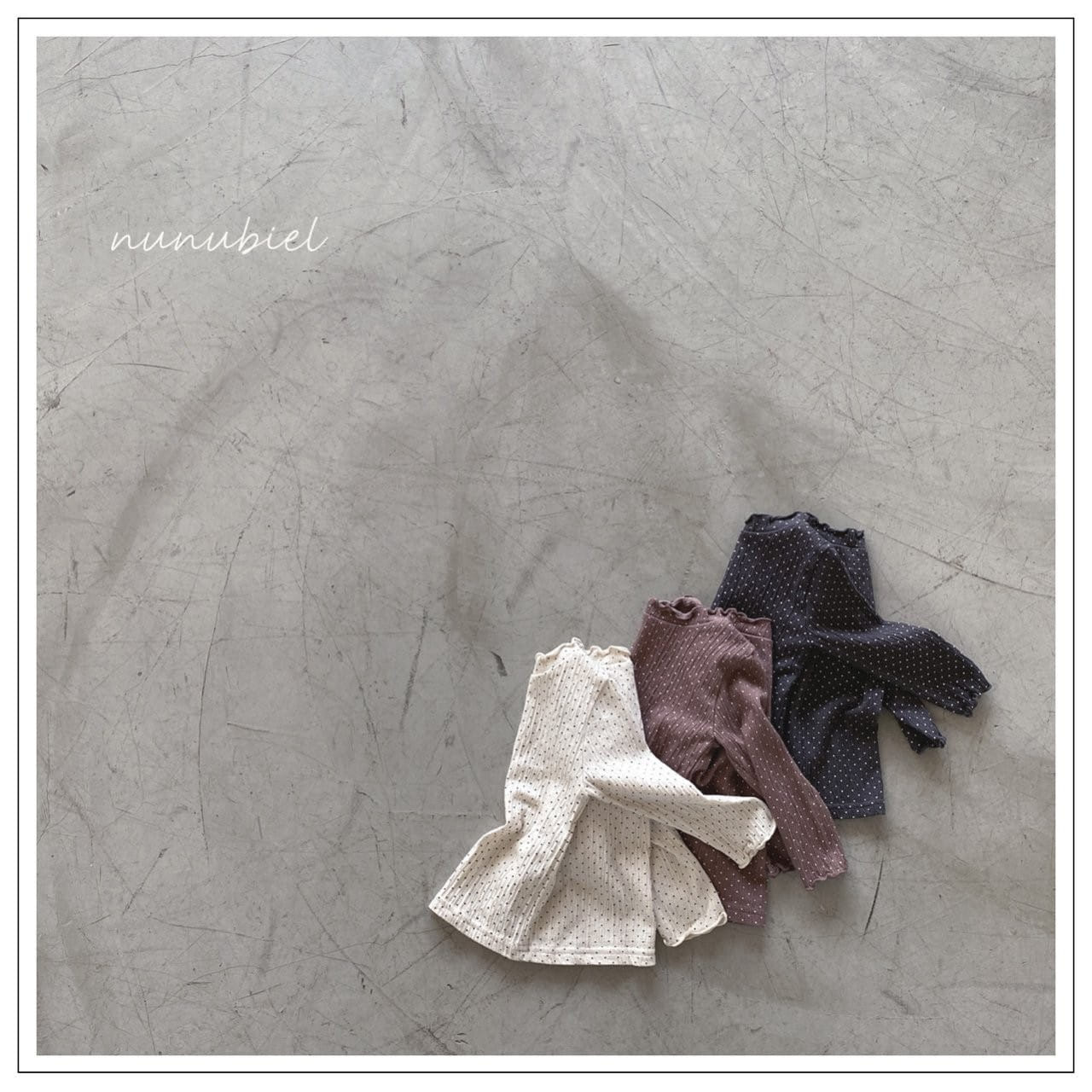 NUNUBIEL - Korean Children Fashion - #Kfashion4kids - Dot Muslin Tee - 2