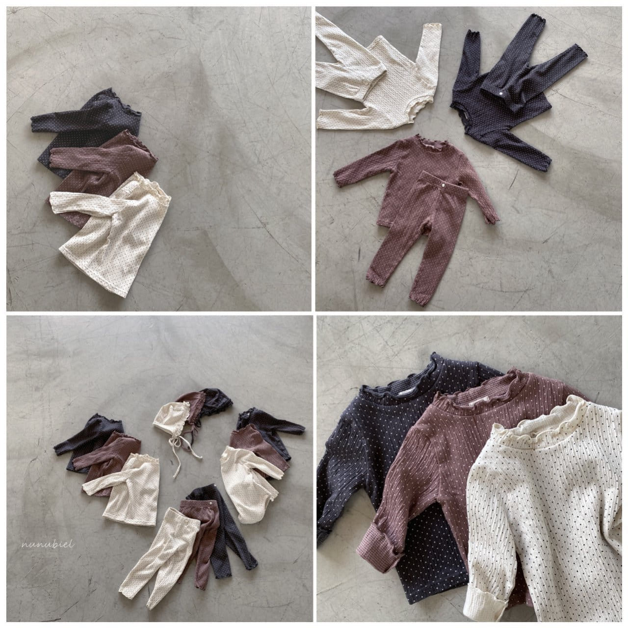 NUNUBIEL - Korean Children Fashion - #Kfashion4kids - Dot Muslin Tee - 5